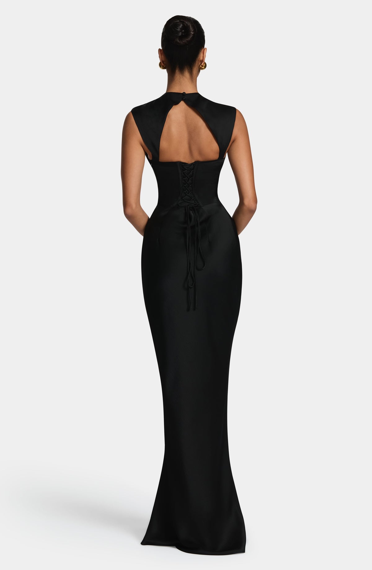 Flourenne Avielle Maxi Dress in Black