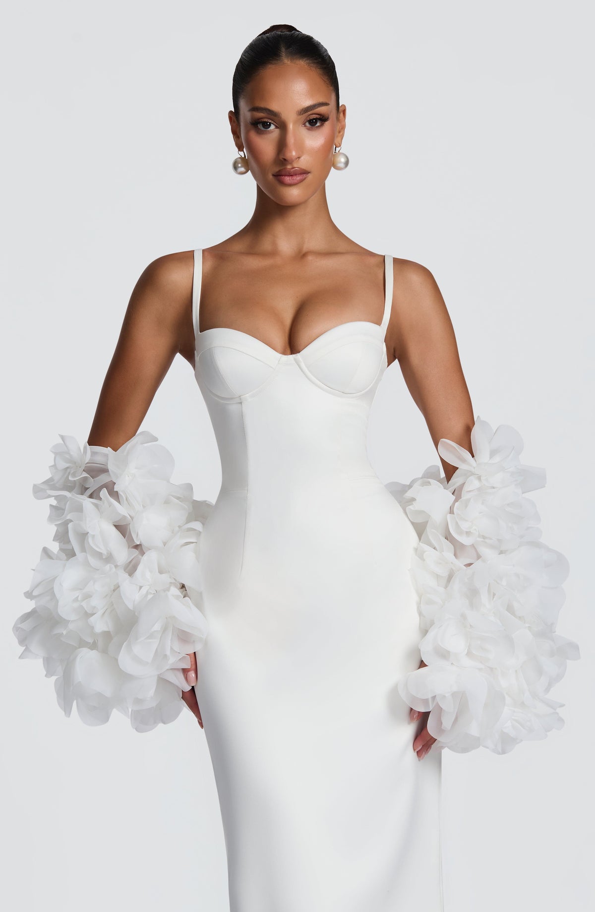 Flourenne Ayana Bolero in Ivory