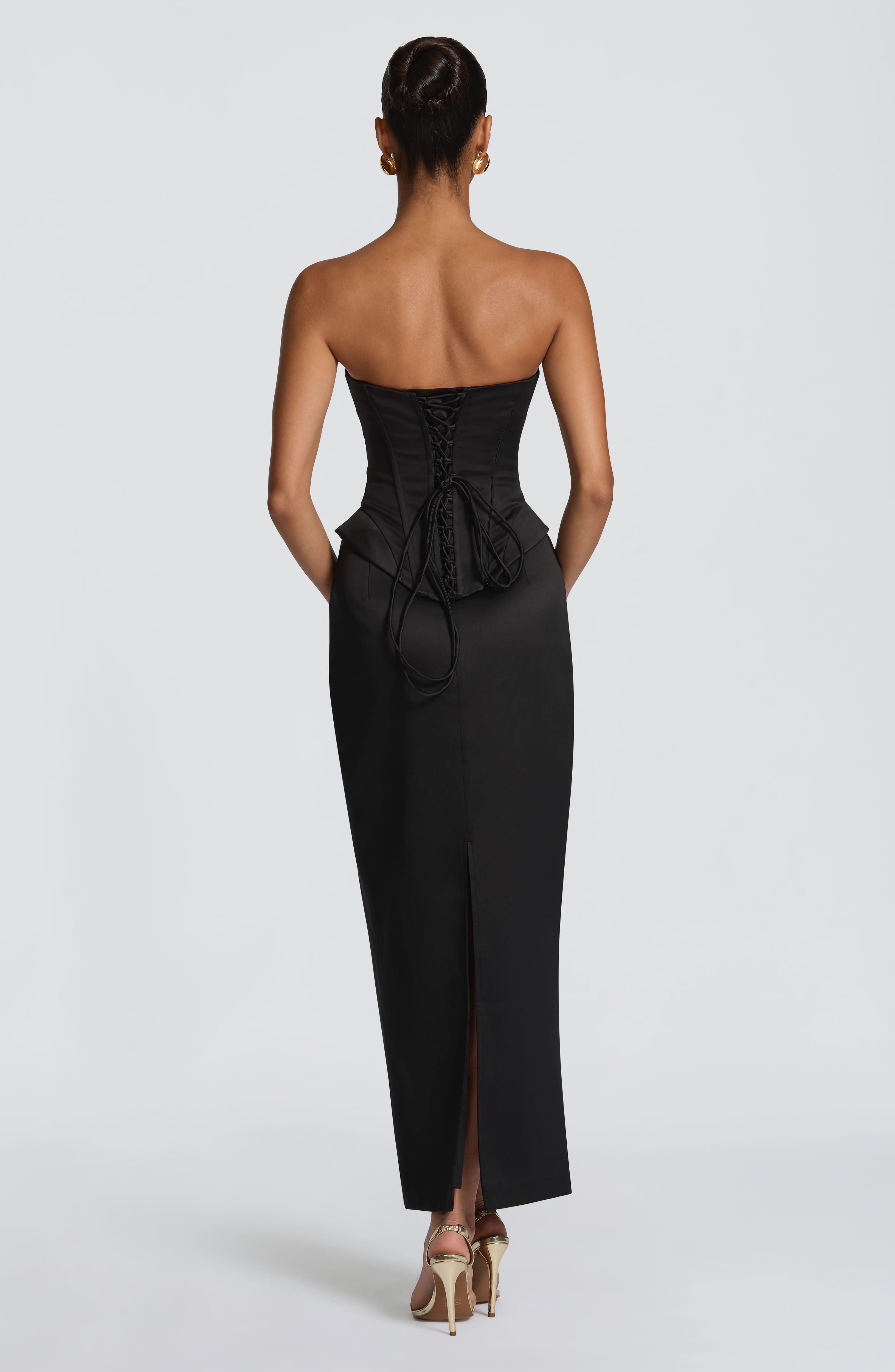 Flourenne Azolla Corset in Black
