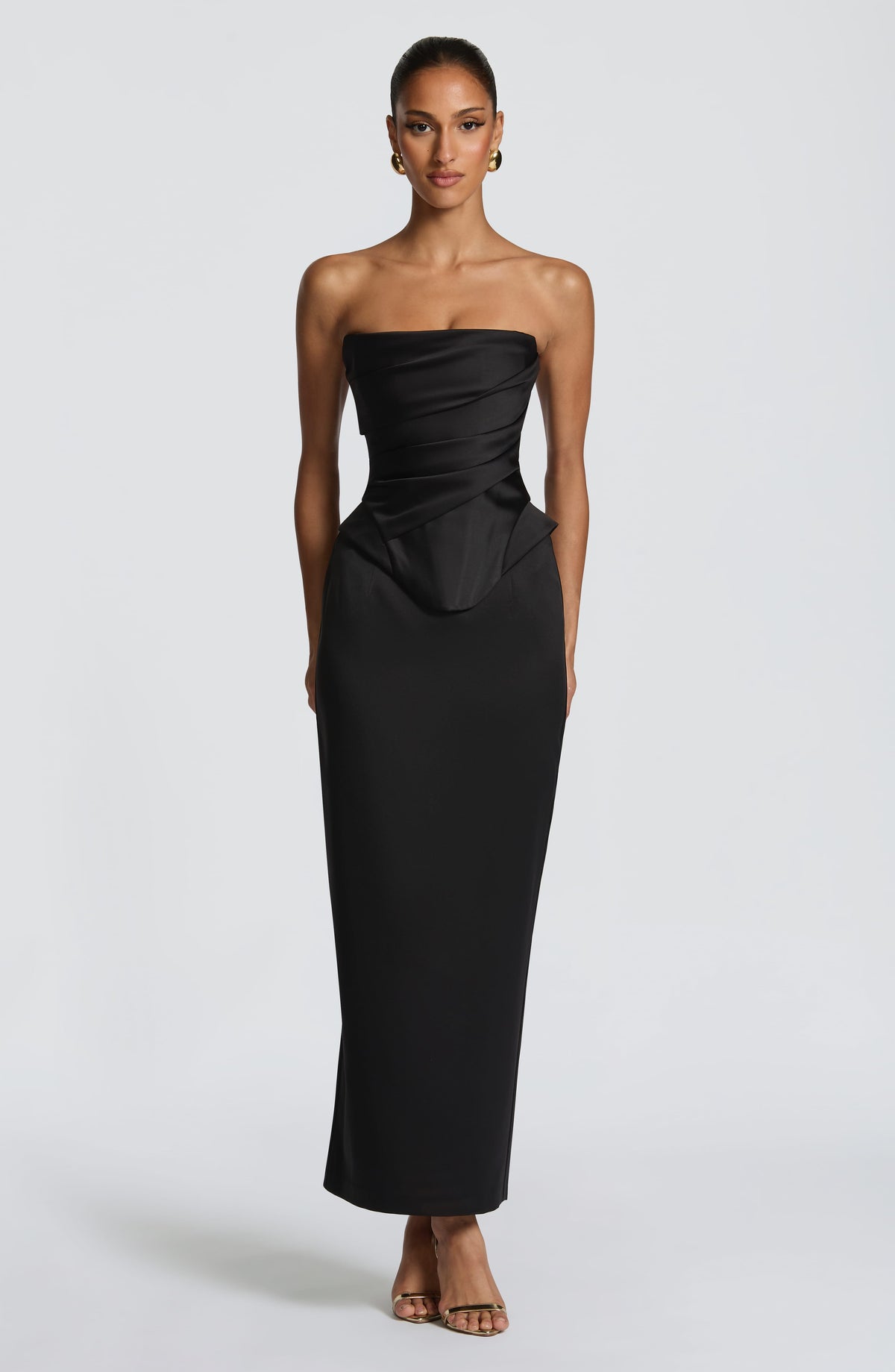 Flourenne Azolla Corset in Black