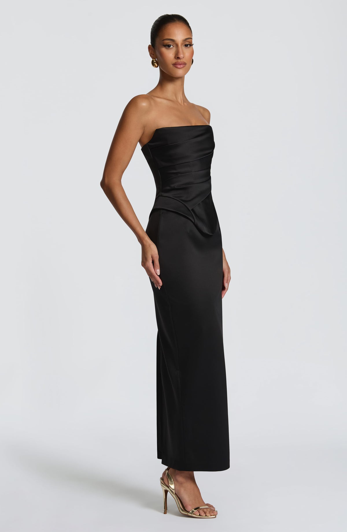 Flourenne Azolla Corset in Black
