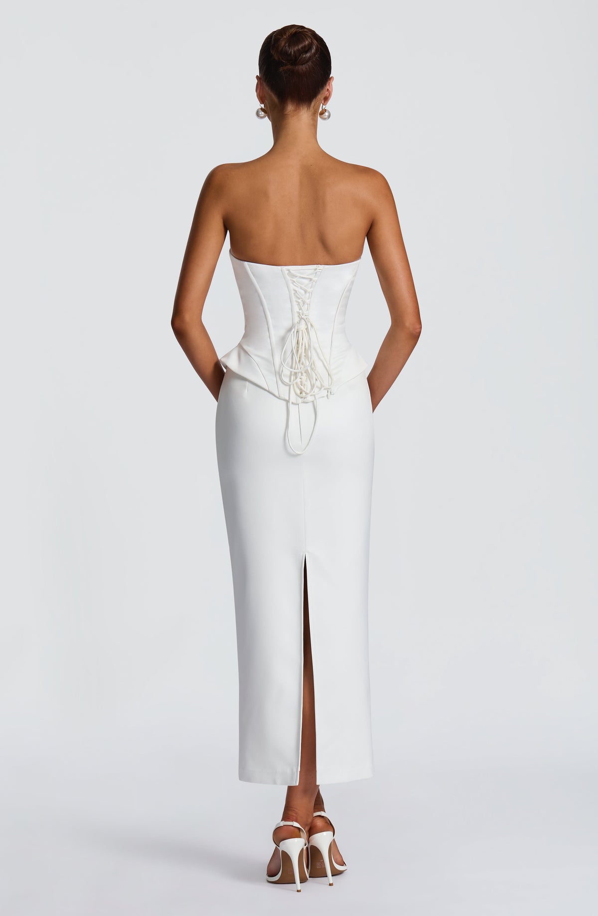 Flourenne Azolla Corset in Ivory