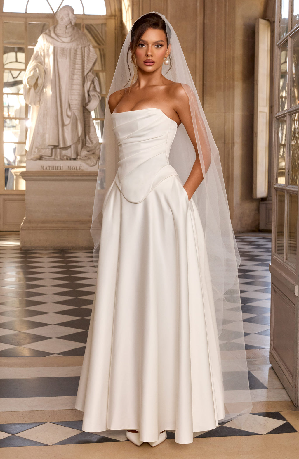 Flourenne Azolla Corset in Ivory