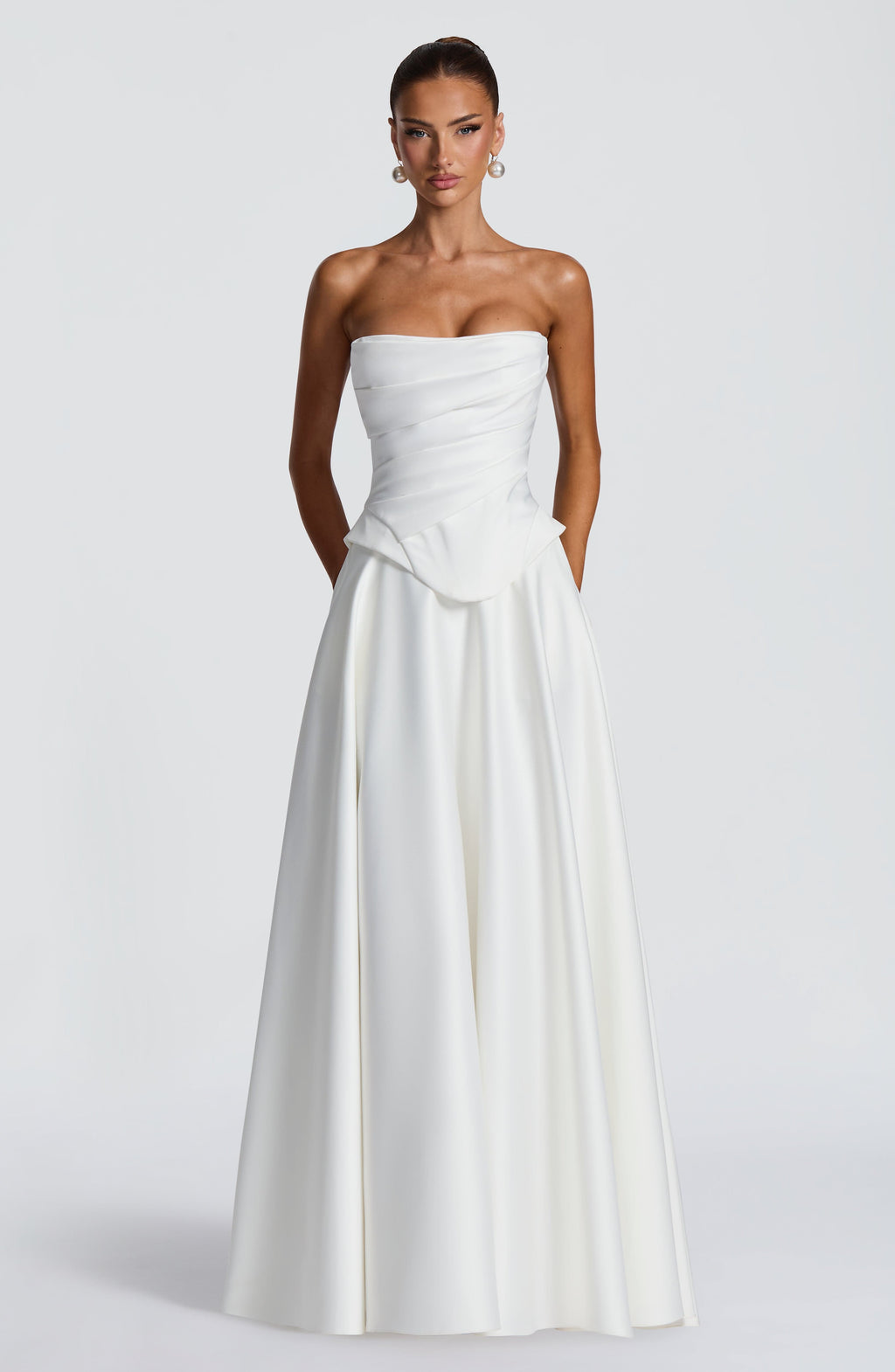 Flourenne Azolla Corset in Ivory