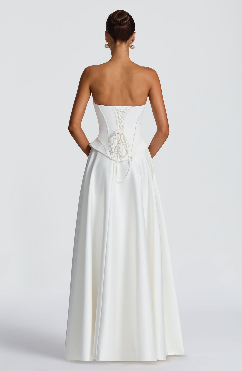 Flourenne Azolla Corset in Ivory