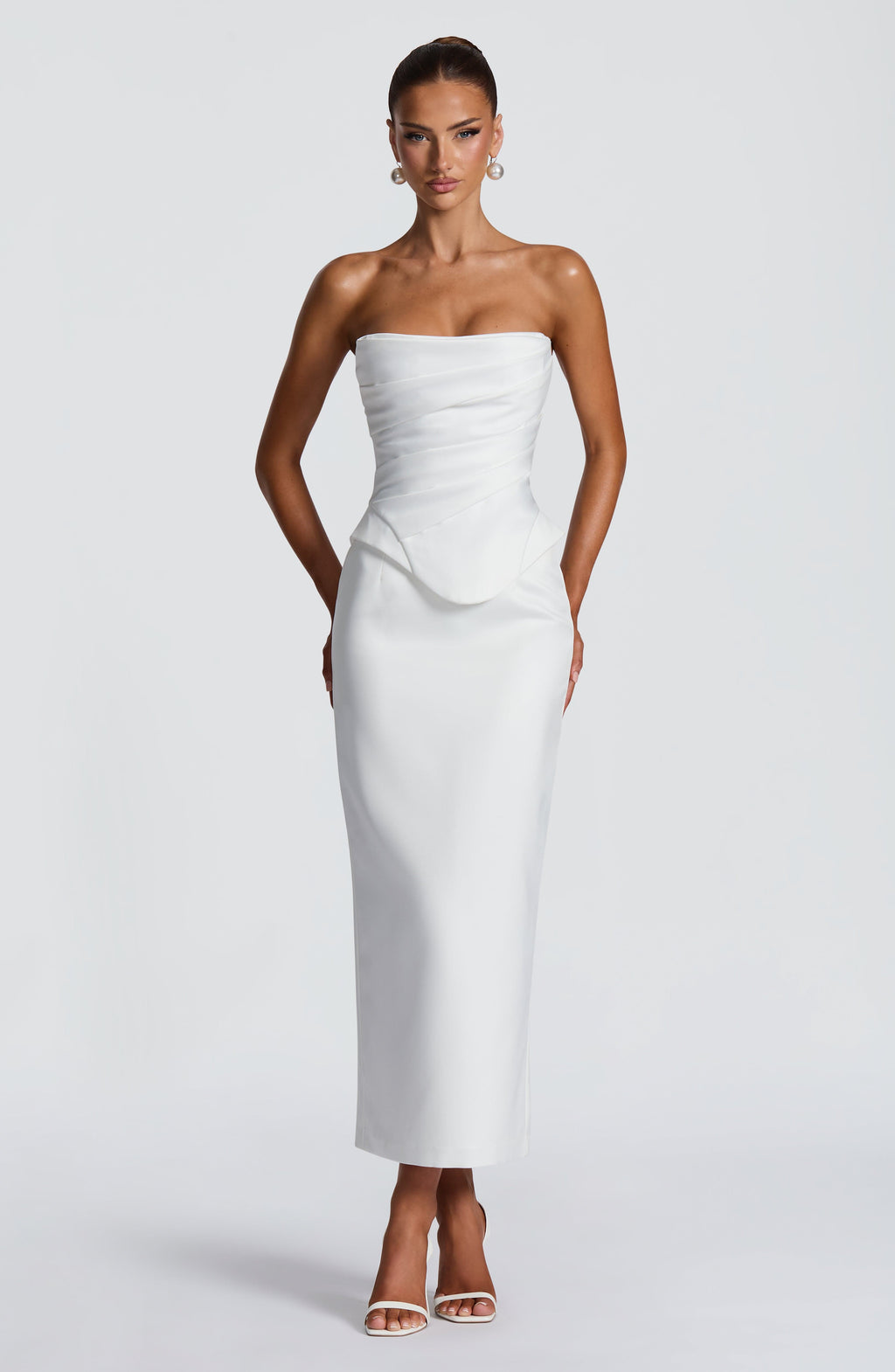 Flourenne Azolla Corset in Ivory