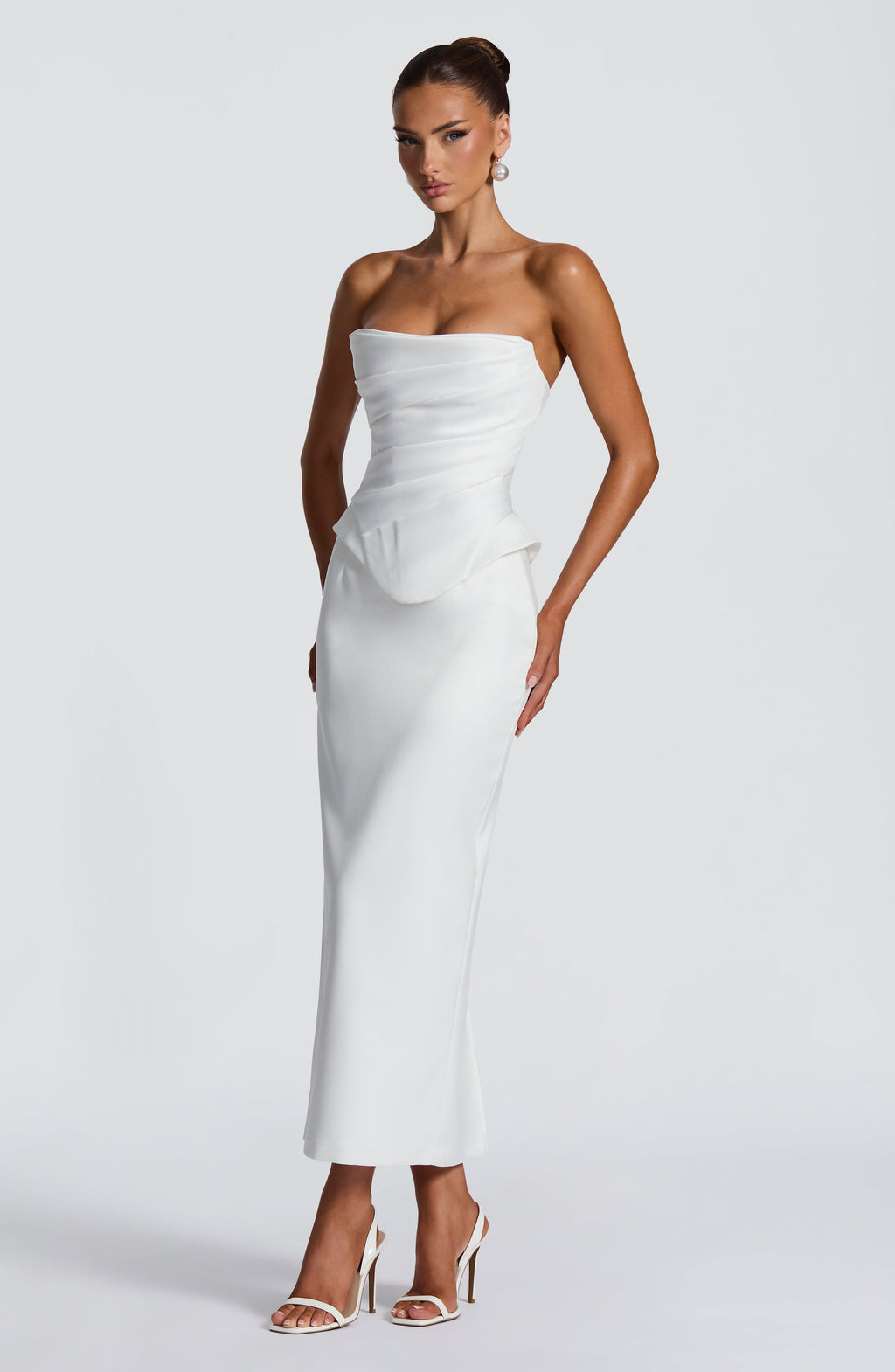 Flourenne Azolla Corset in Ivory