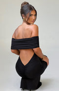 Flourenne Belinda Maxi Dress in Black