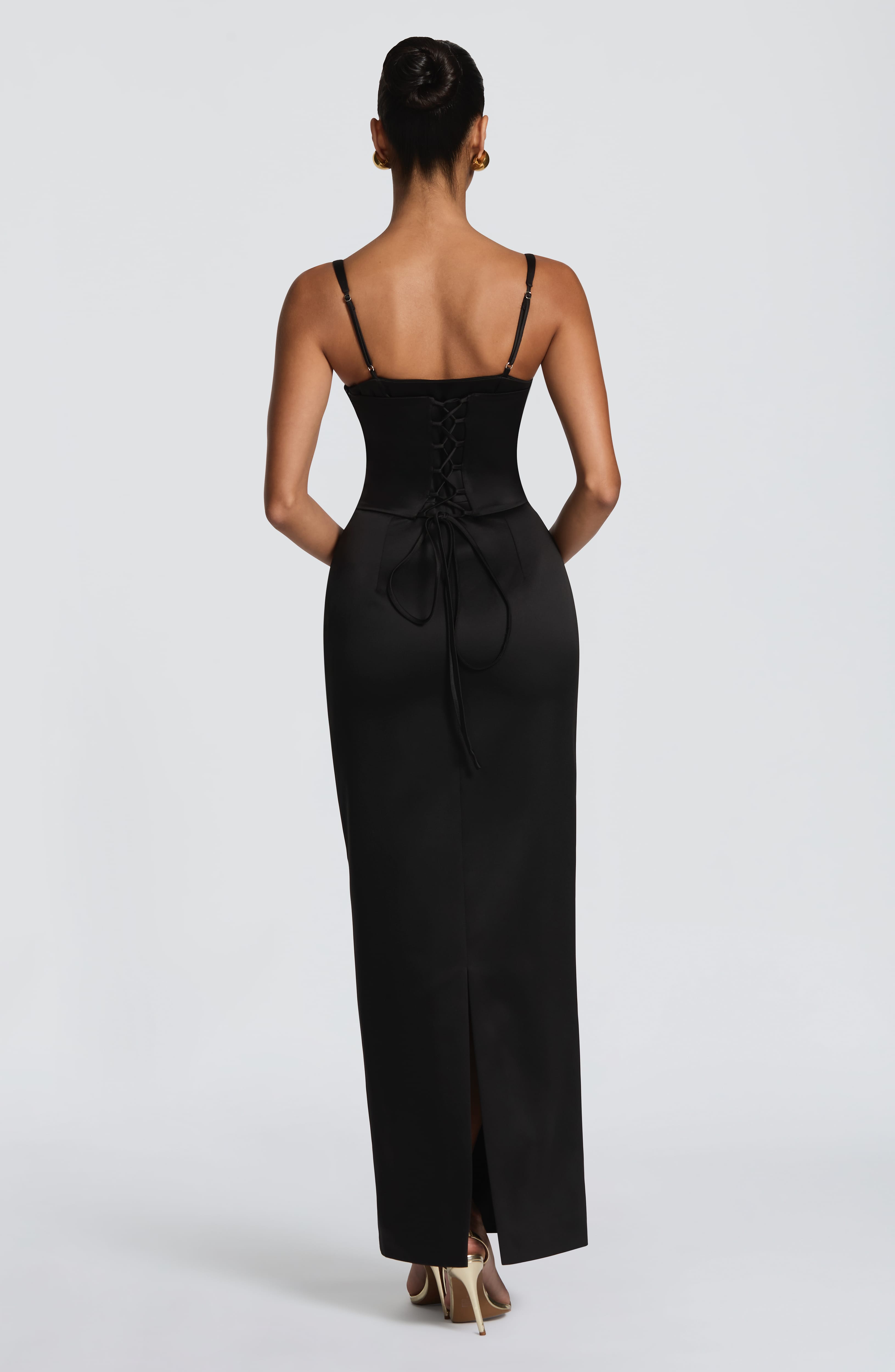 Flourenne Benedetta Maxi Dress in Black