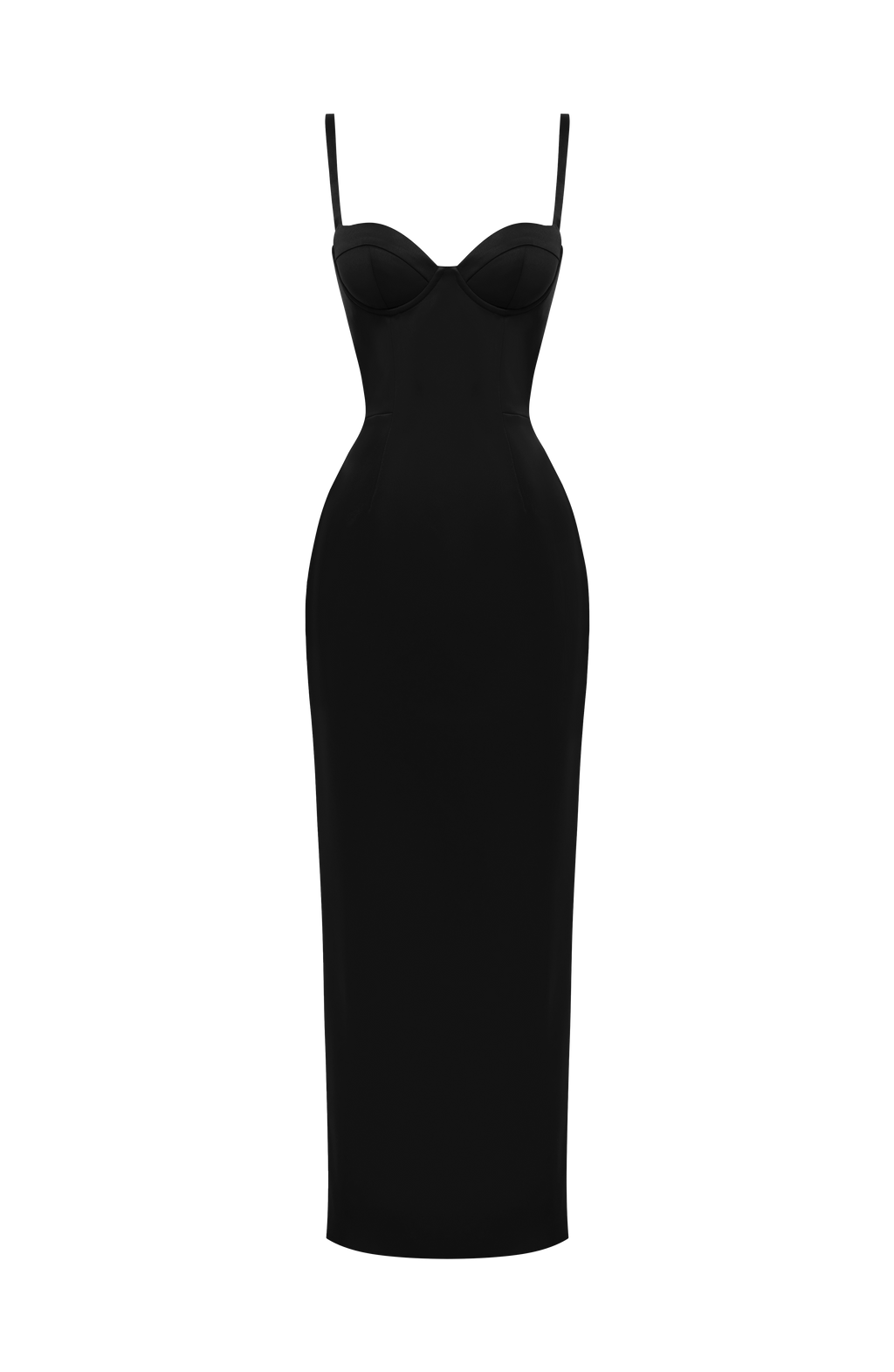 Flourenne Benedetta Maxi Dress in Black