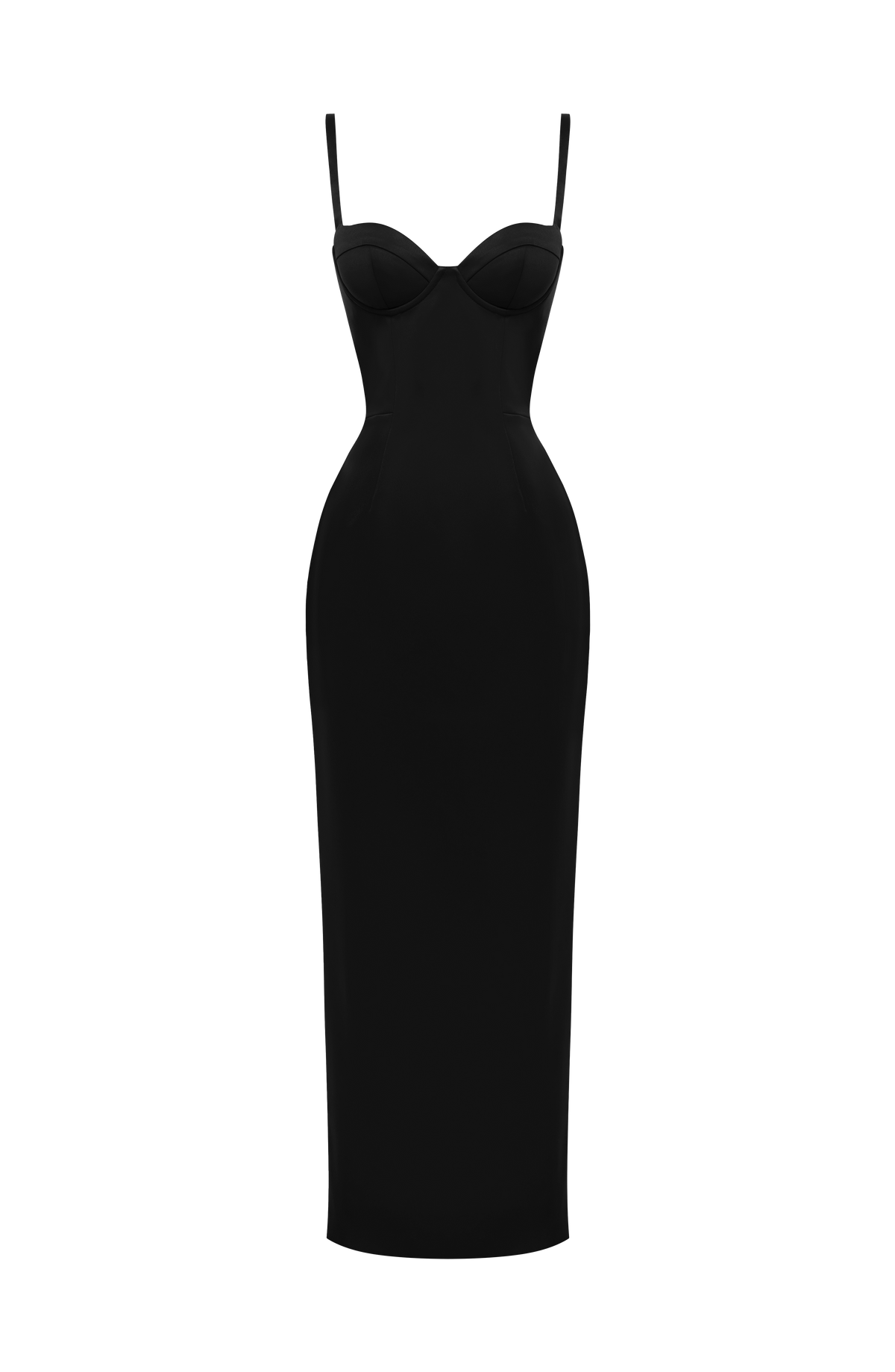 Flourenne Benedetta Maxi Dress in Black
