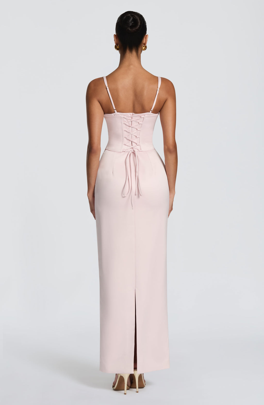 Flourenne Benedetta Maxi Dress in Blush