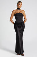 Flourenne Bernadine Maxi Skirt in Black
