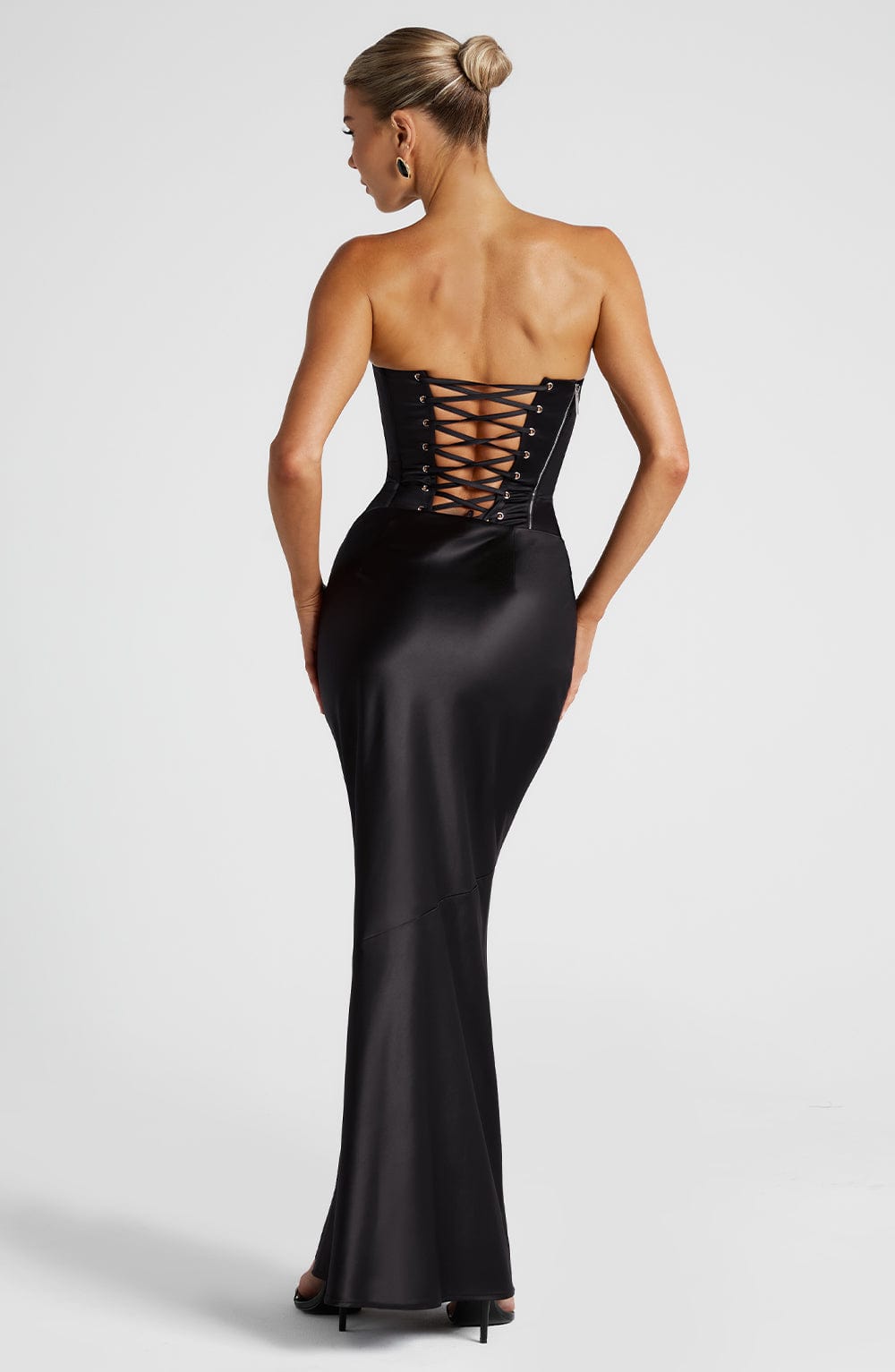 Flourenne Bernadine Maxi Skirt in Black