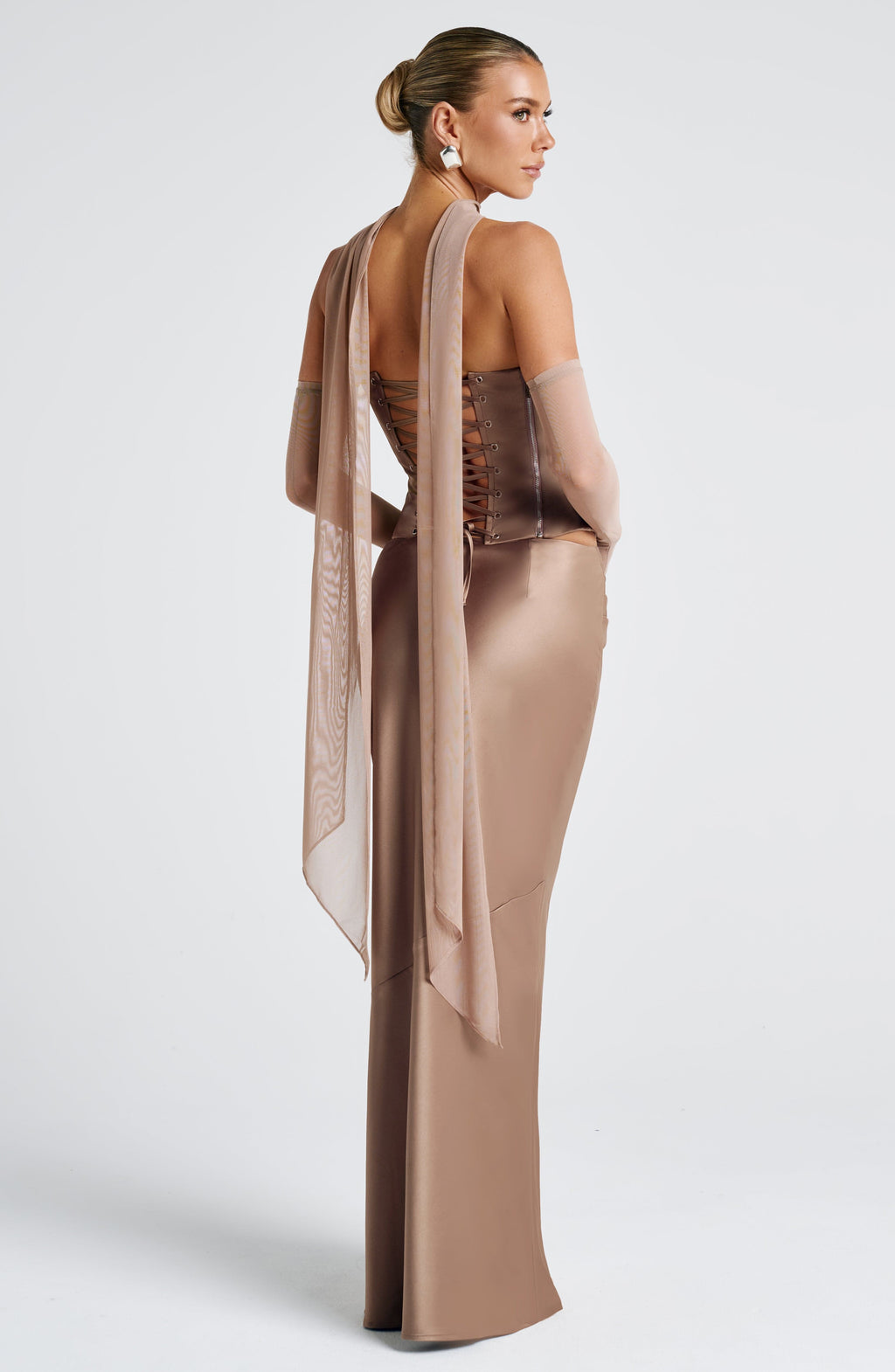 Flourenne Bernadine Maxi Skirt in Hazel