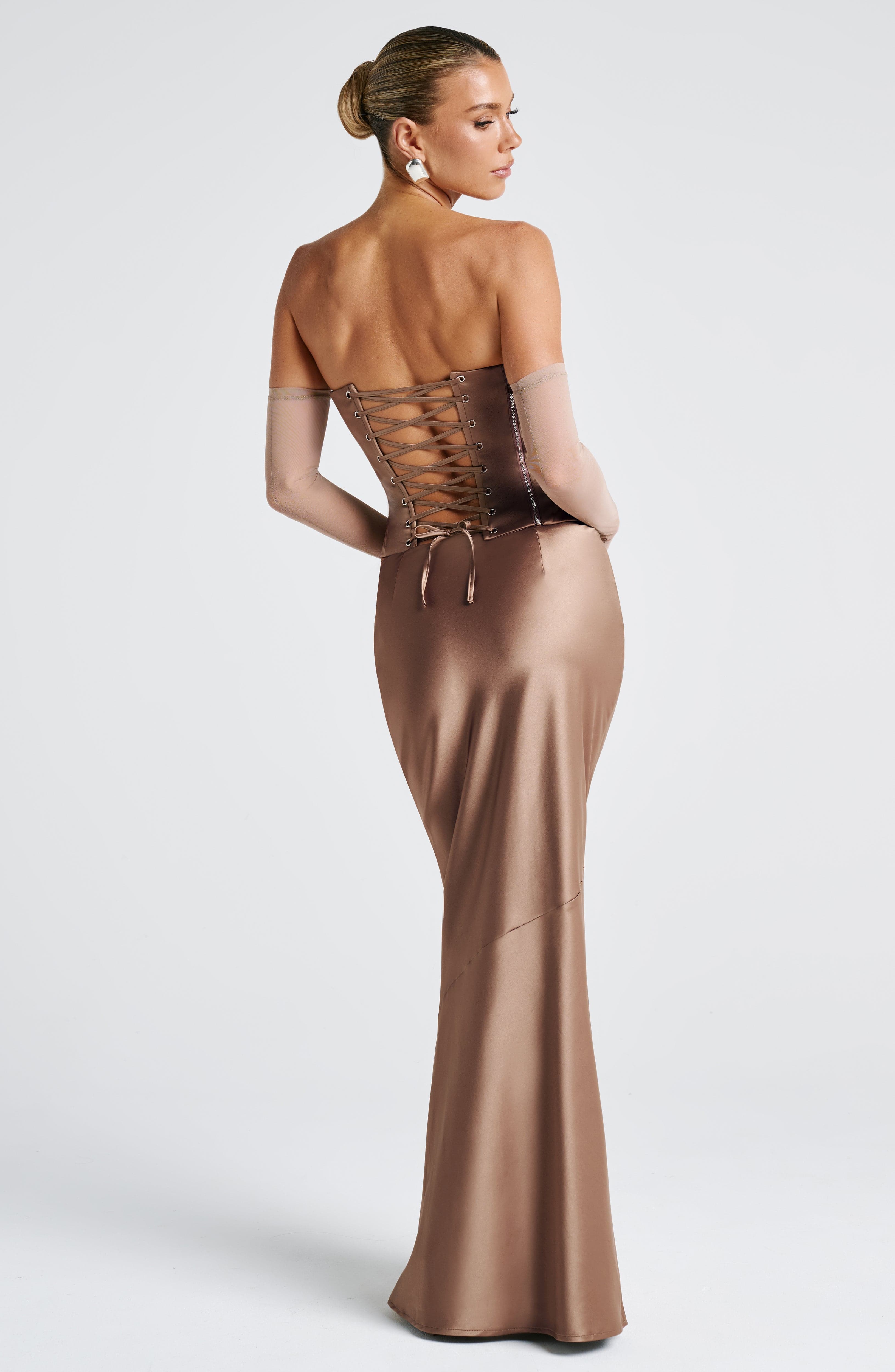 Flourenne Bernadine Maxi Skirt in Hazel