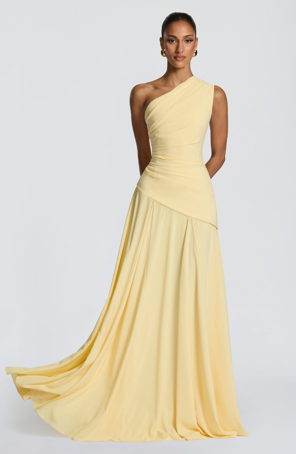 Flourenne Bianka Maxi Dress in Lemon