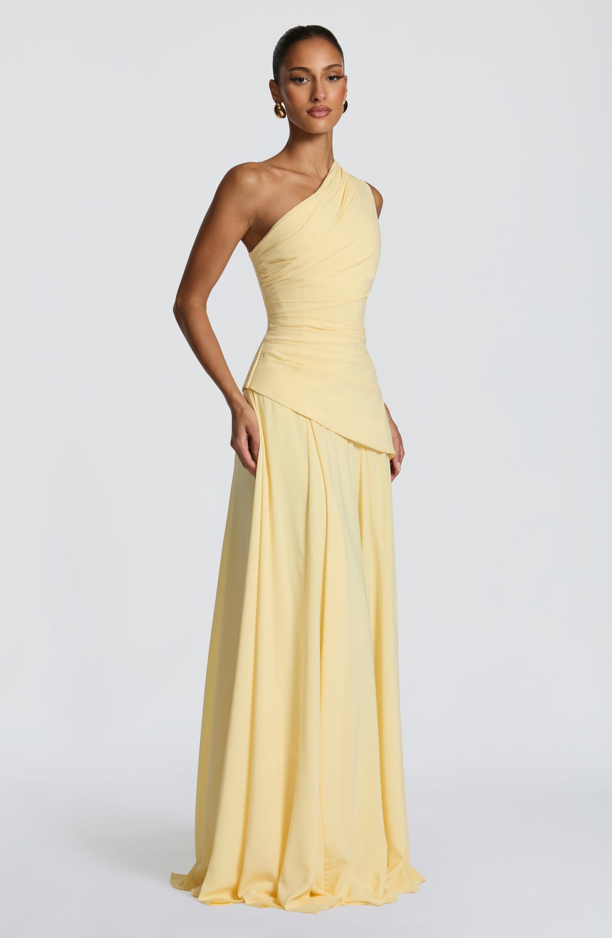 Flourenne Bianka Maxi Dress in Lemon