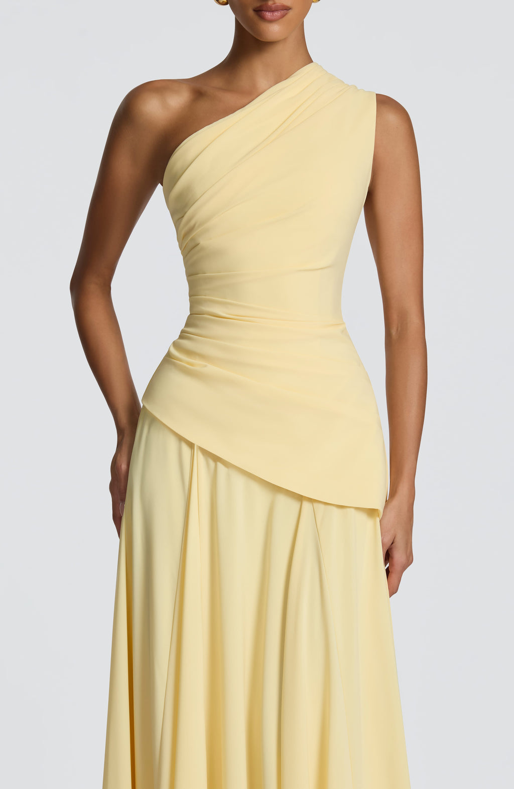 Flourenne Bianka Maxi Dress in Lemon
