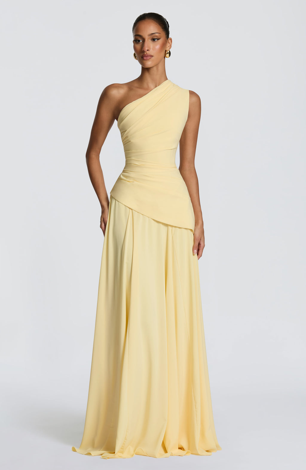 Flourenne Bianka Maxi Dress in Lemon