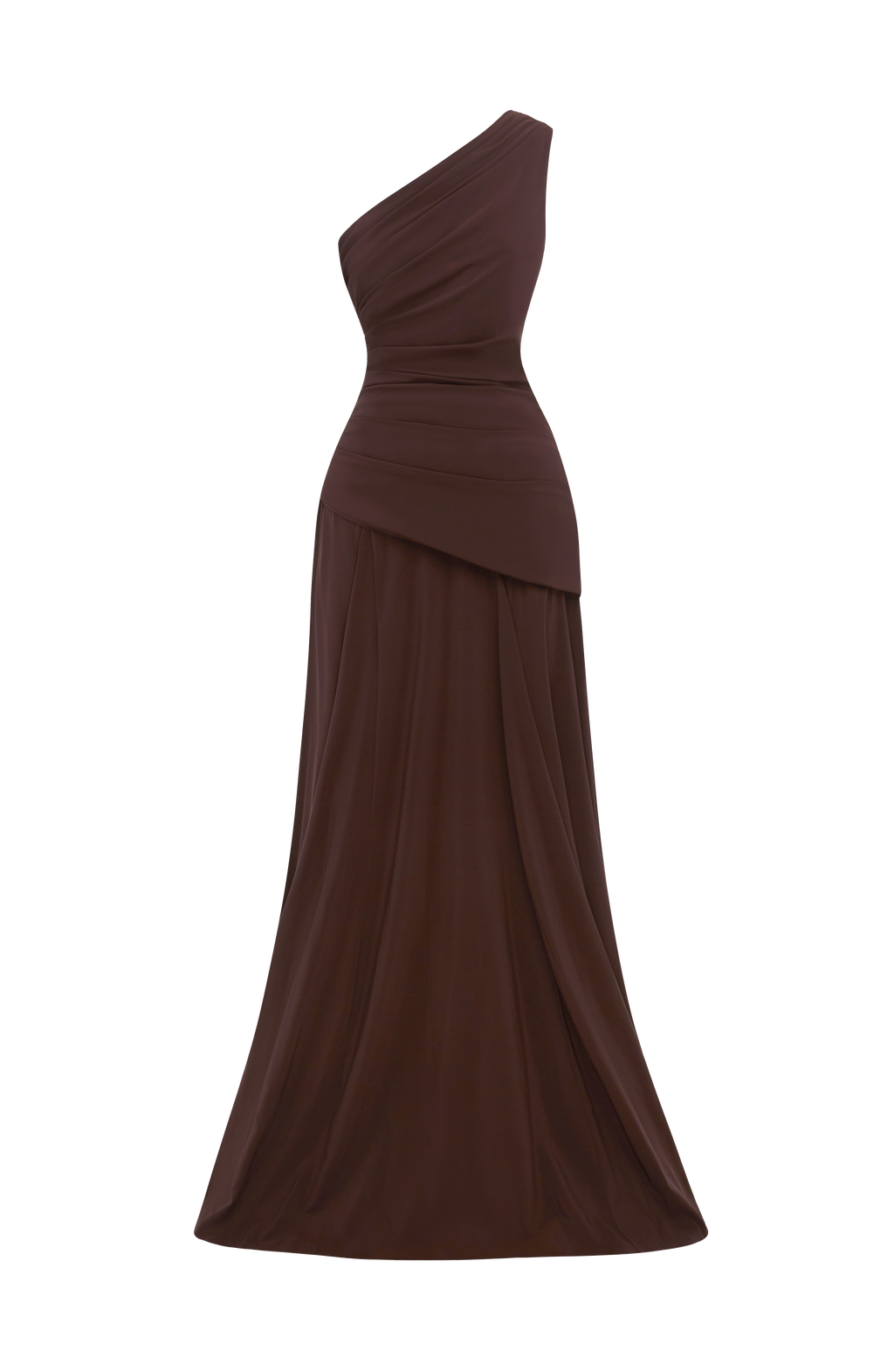 Flourenne Bianka Maxi Dress in Plum Brown