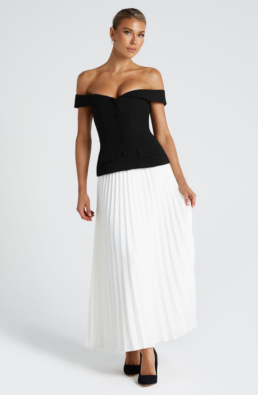 Flourenne Blakely Top in Black