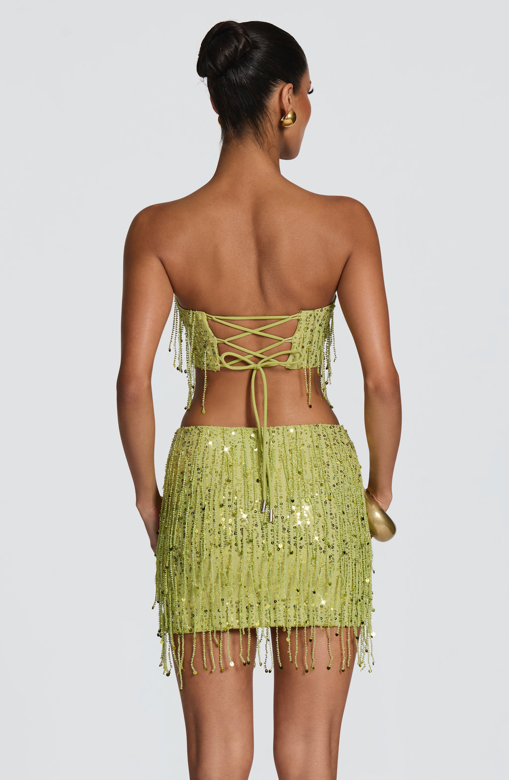 Flourenne Blayne Top in Olive