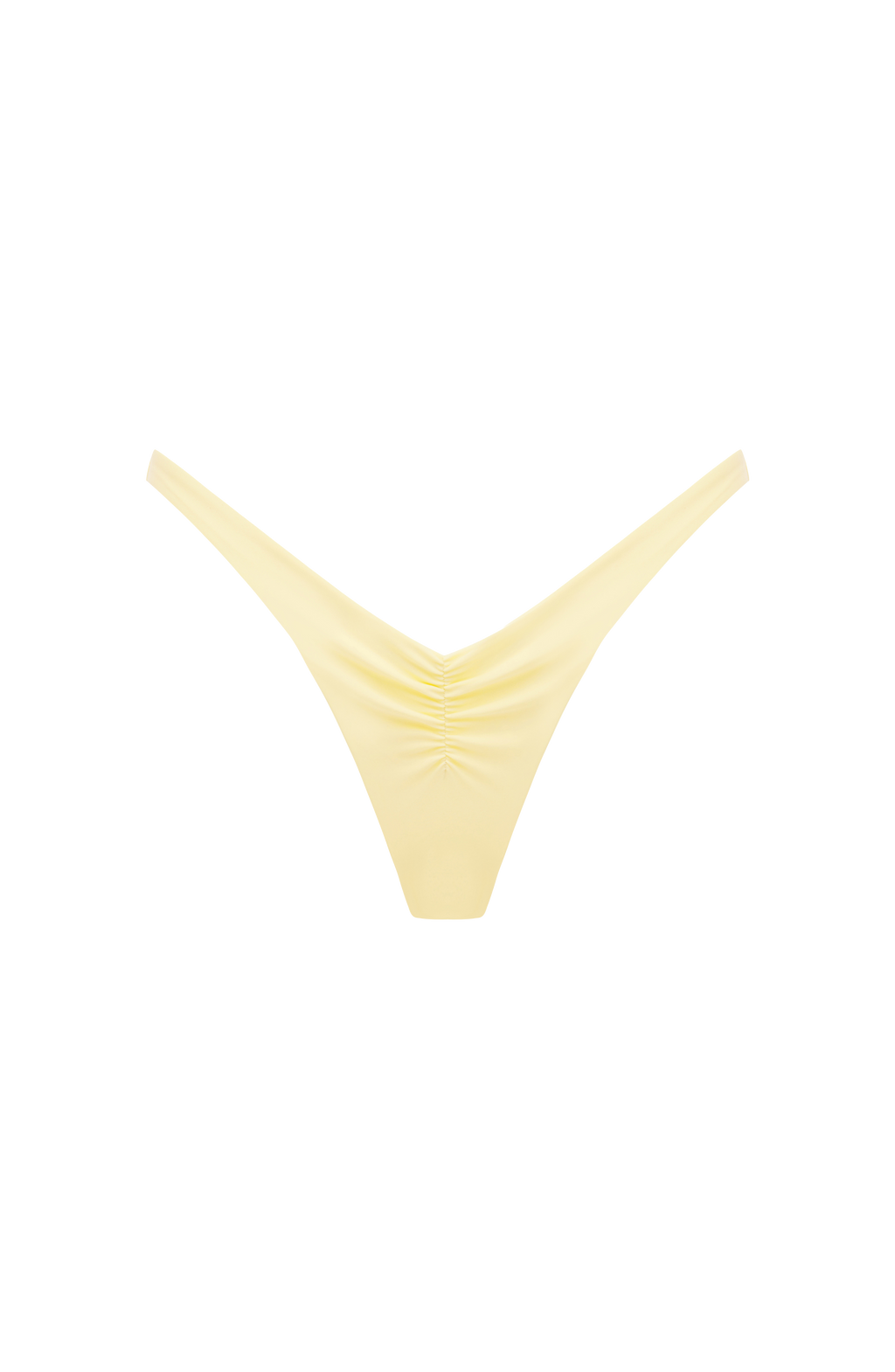 Flourenne Briella Bikini Bottom in Lemon