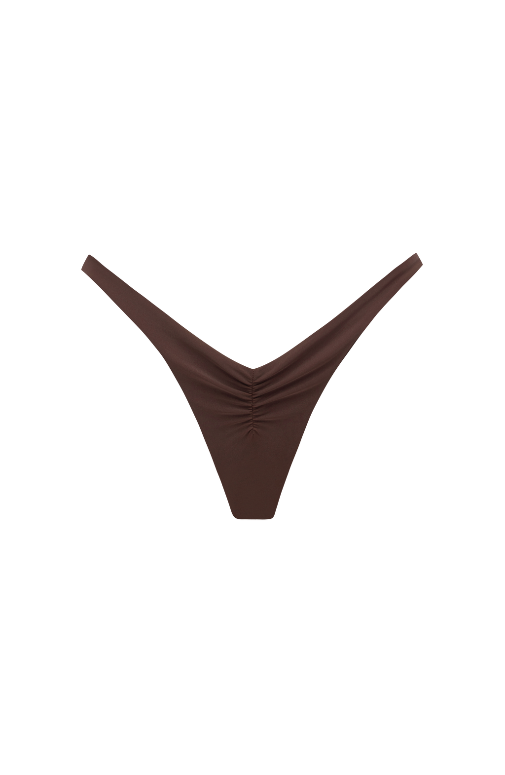 Flourenne Briella Bikini Bottom in Plum Brown