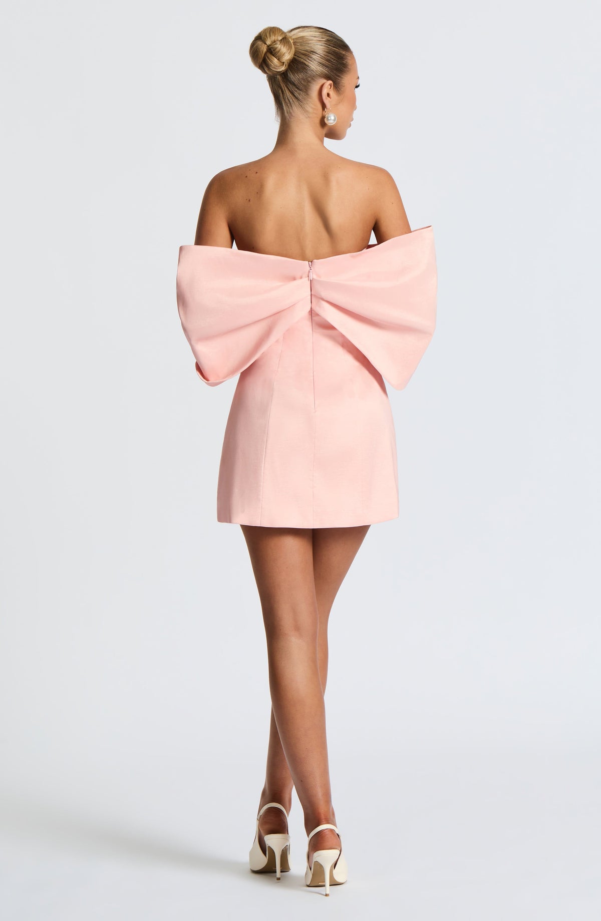 Flourenne Brielle Mini Dress in Blush