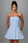 Flourenne Bryony Mini Dress in Blue