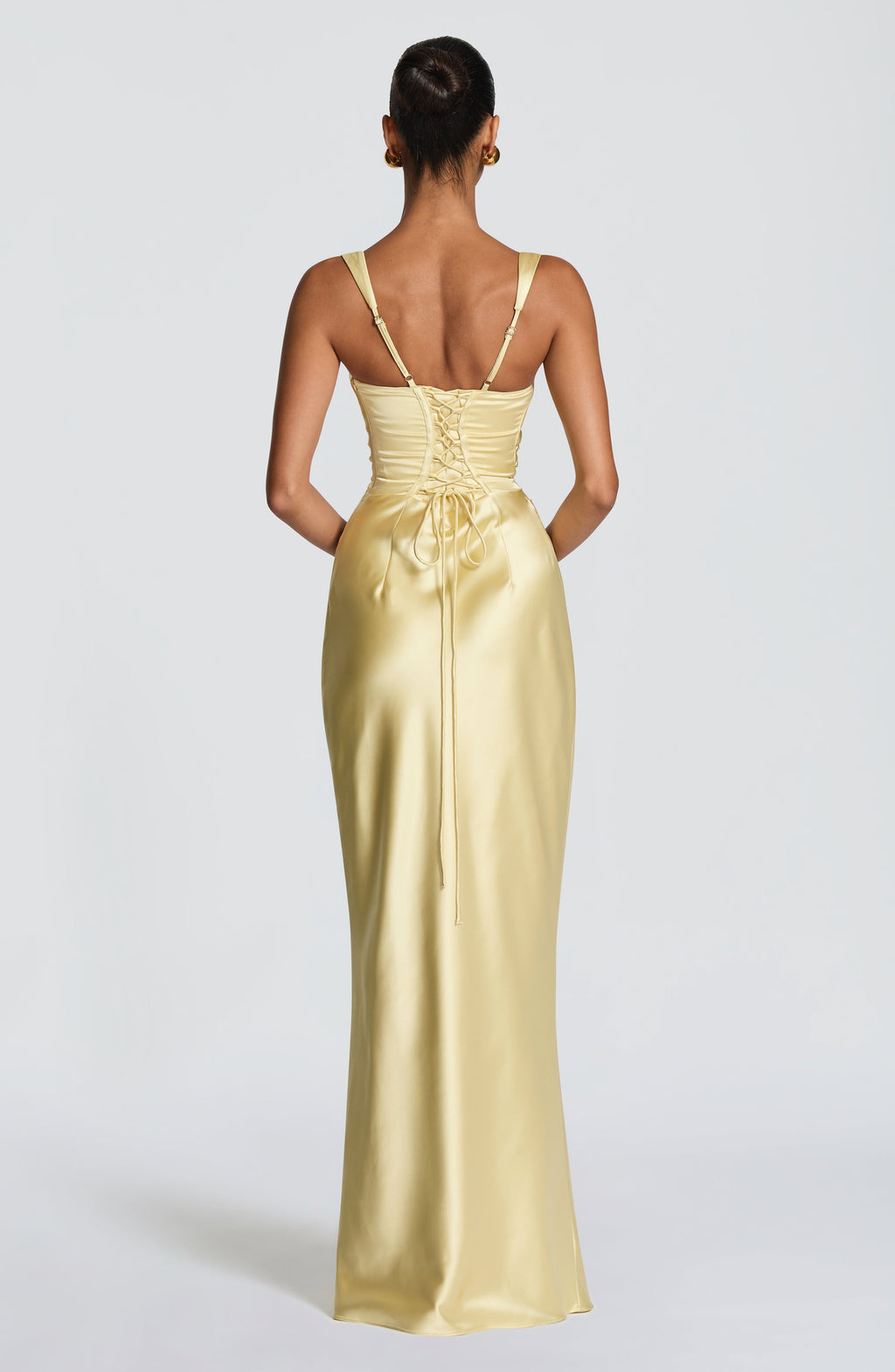 Flourenne Calandra Maxi Dress in Lemon