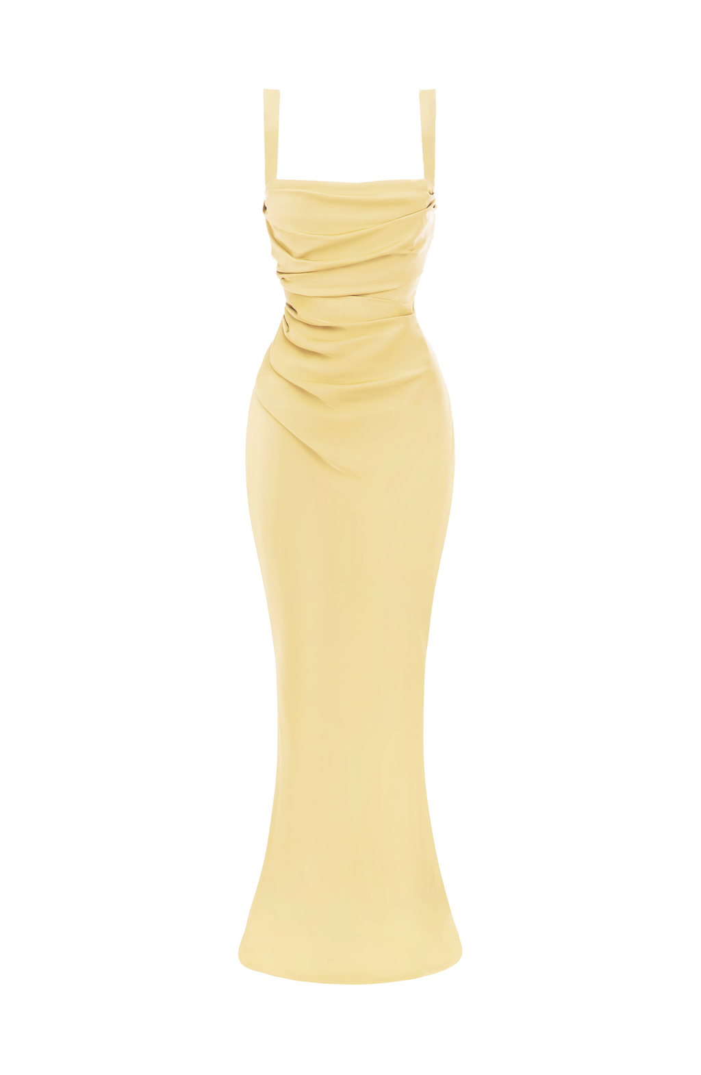 Flourenne Calandra Maxi Dress in Lemon