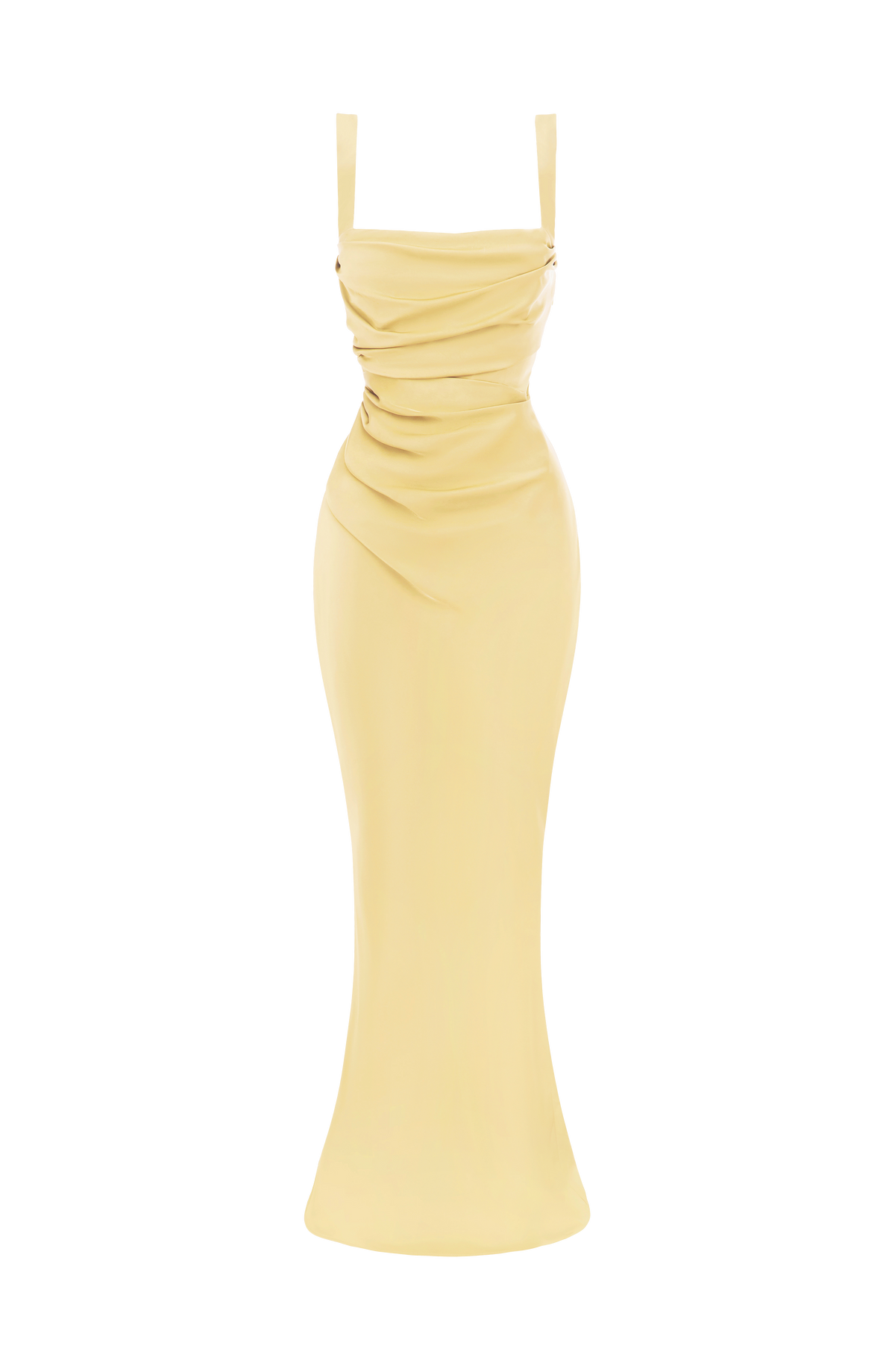 Flourenne Calandra Maxi Dress in Lemon