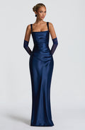 Flourenne Calandra Maxi Dress in Navy