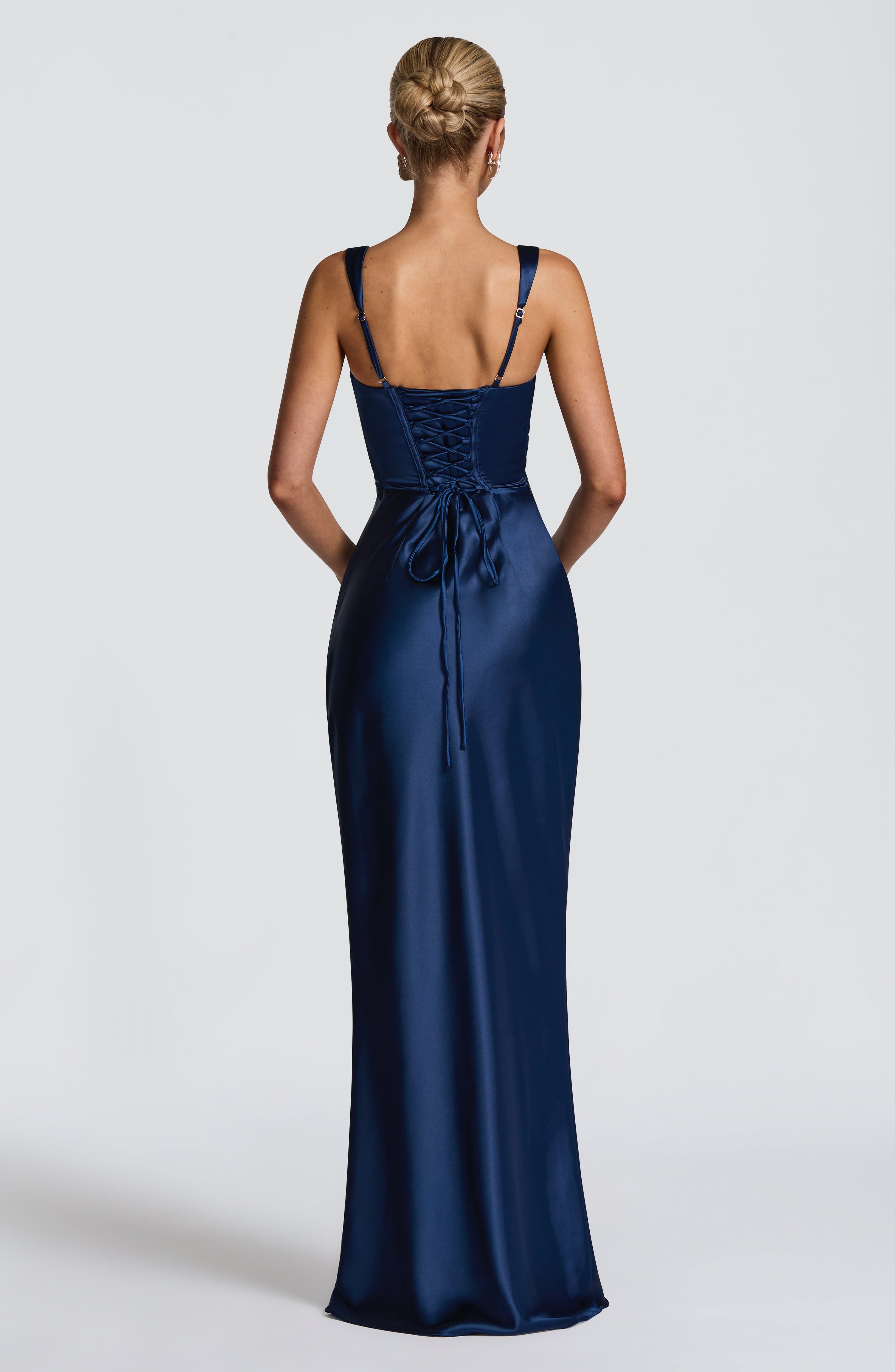 Flourenne Calandra Maxi Dress in Navy