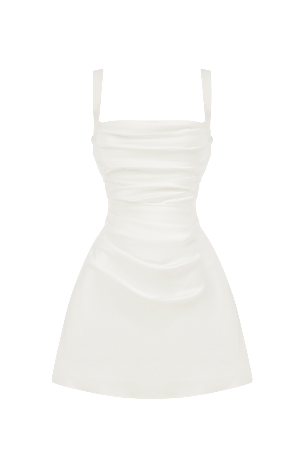 Flourenne Calandria Mini Dress in Ivory