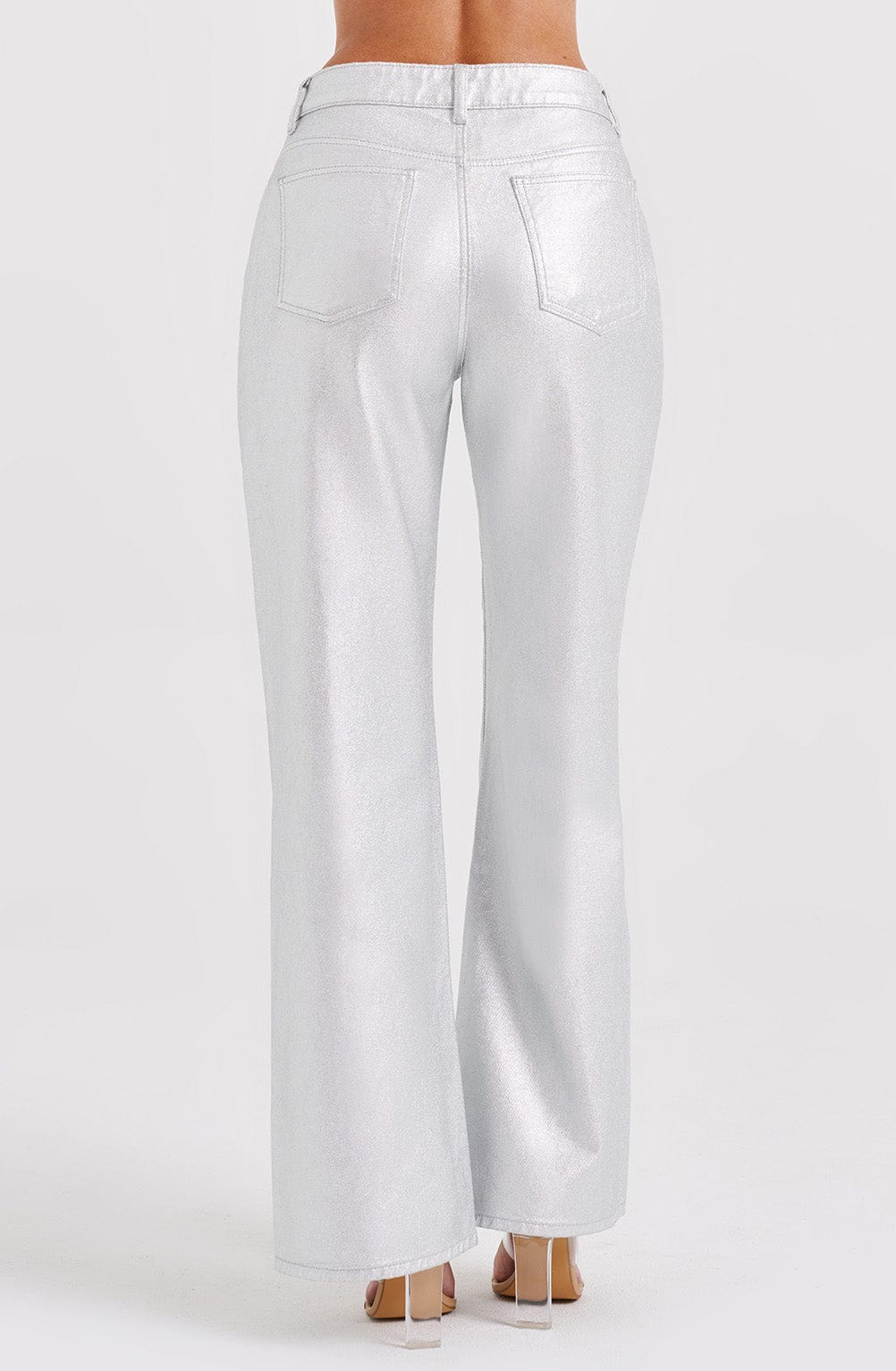 Flourenne Cassidine Pants in Silver