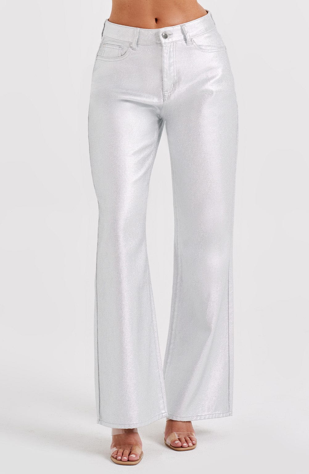 Flourenne Cassidine Pants in Silver