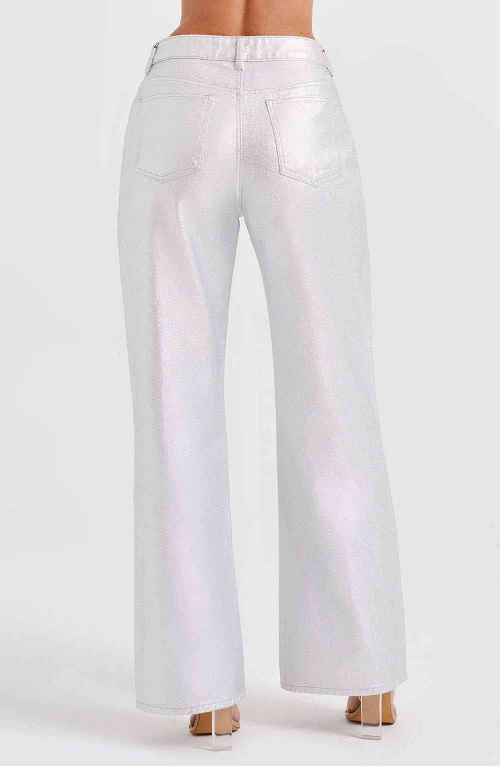 Flourenne Cassidine Pants in Silver