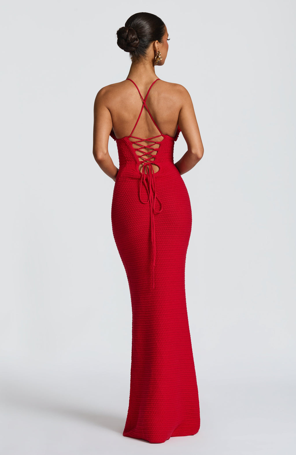 Flourenne Celanya Maxi Dress in Red