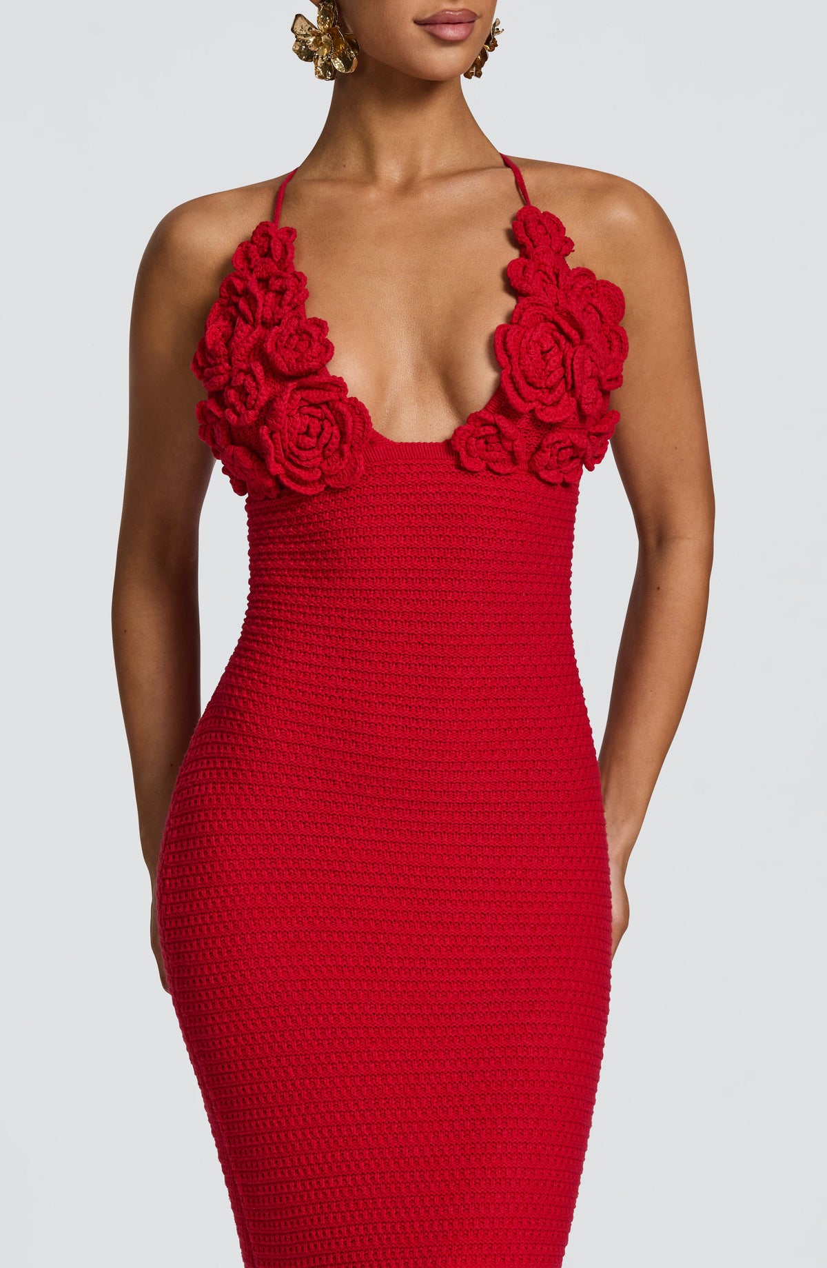 Flourenne Celanya Maxi Dress in Red