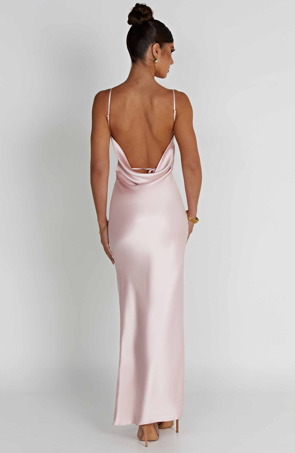 Flourenne Celesta Maxi Dress in Blush
