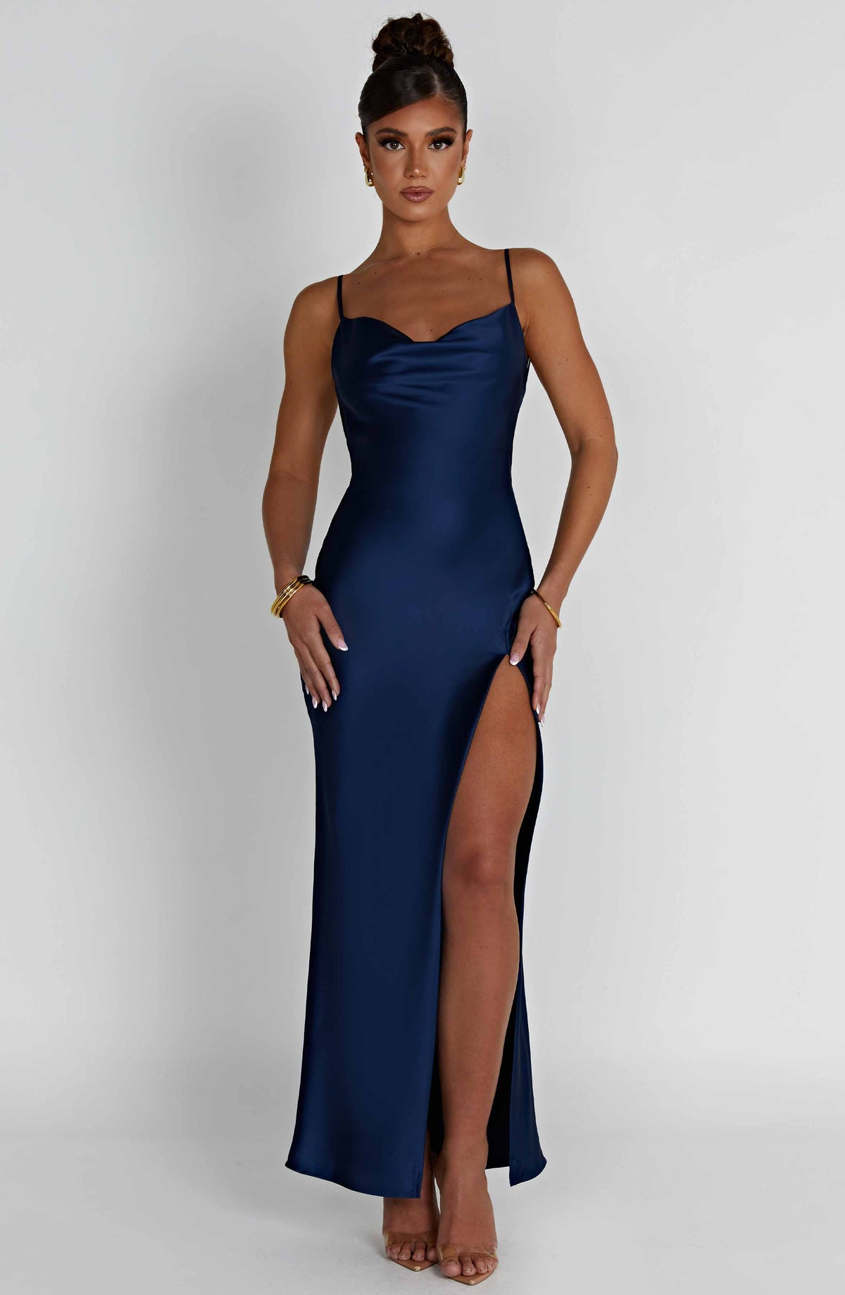 Flourenne Celesta Maxi Dress in Navy