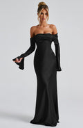 Flourenne Celeste Maxi Dress in Black