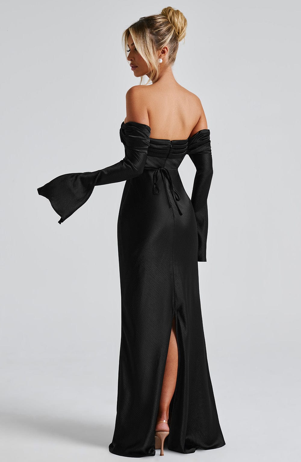 Flourenne Celeste Maxi Dress in Black