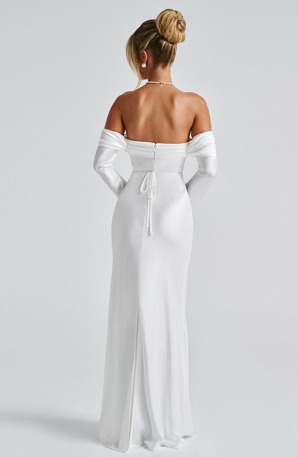 Flourenne Celeste Maxi Dress in Ivory