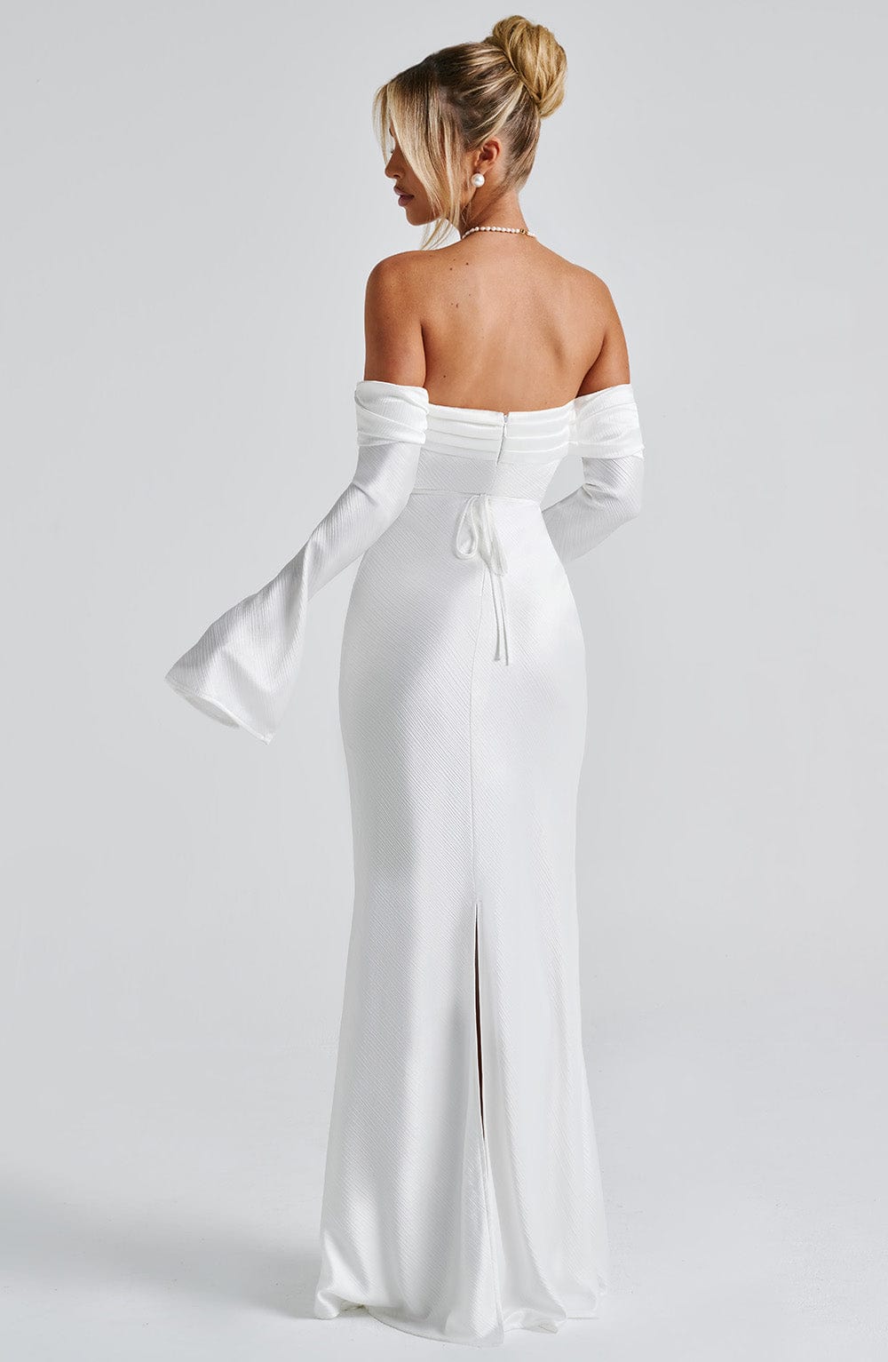 Flourenne Celeste Maxi Dress in Ivory