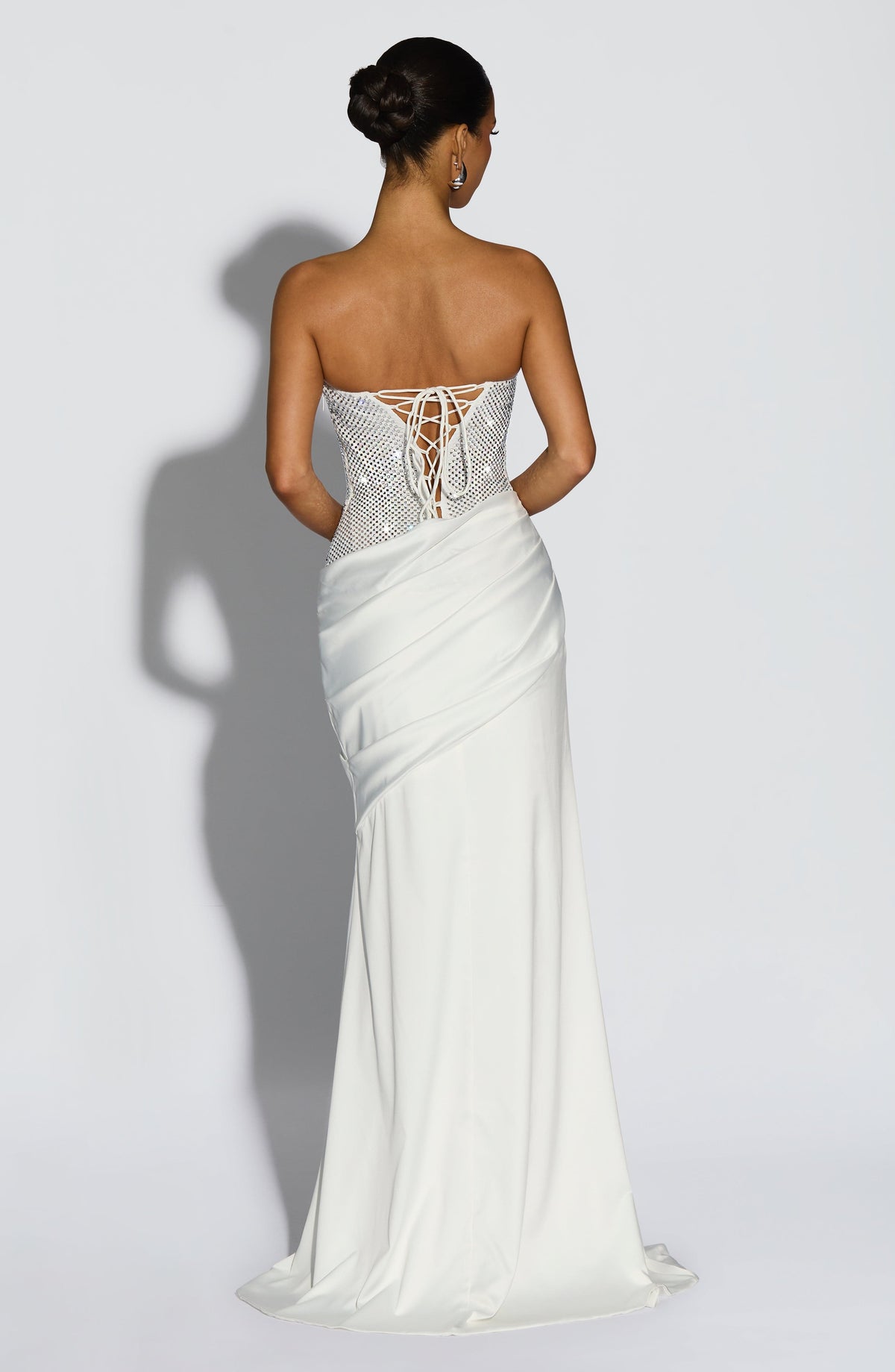 Flourenne Celestine Maxi Dress in Ivory