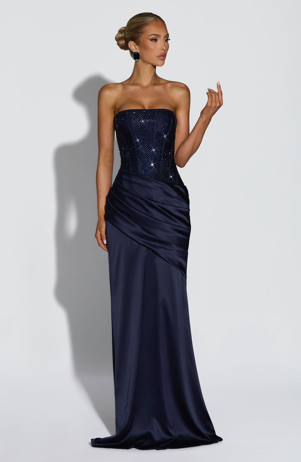 Flourenne Celestine Maxi Dress in Navy